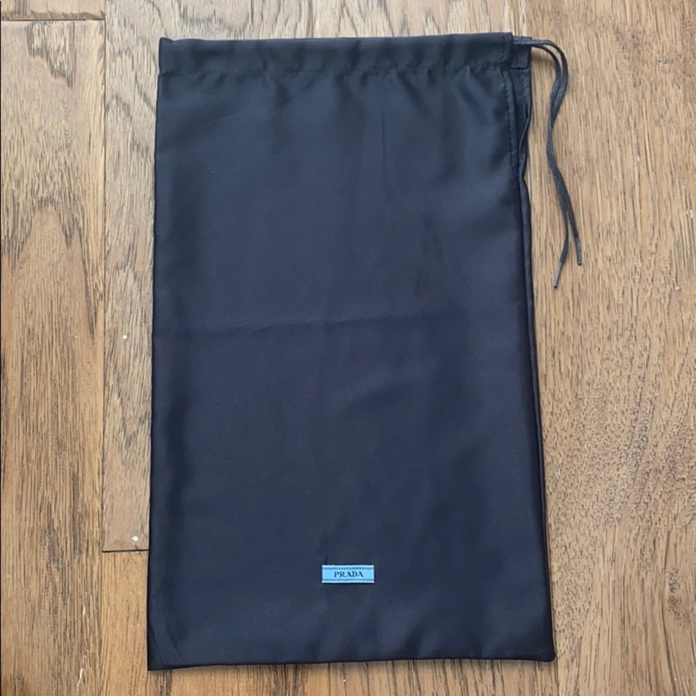 PRADA Designer Cloth Dust Bag Navy Authentic Shoes